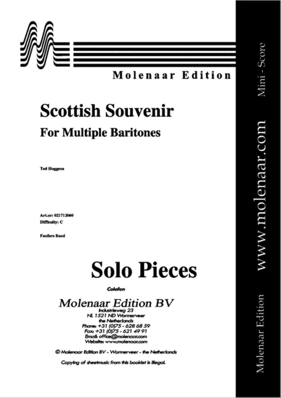 Scottish Souvenir Fanfare Band scores gallery preview page 2