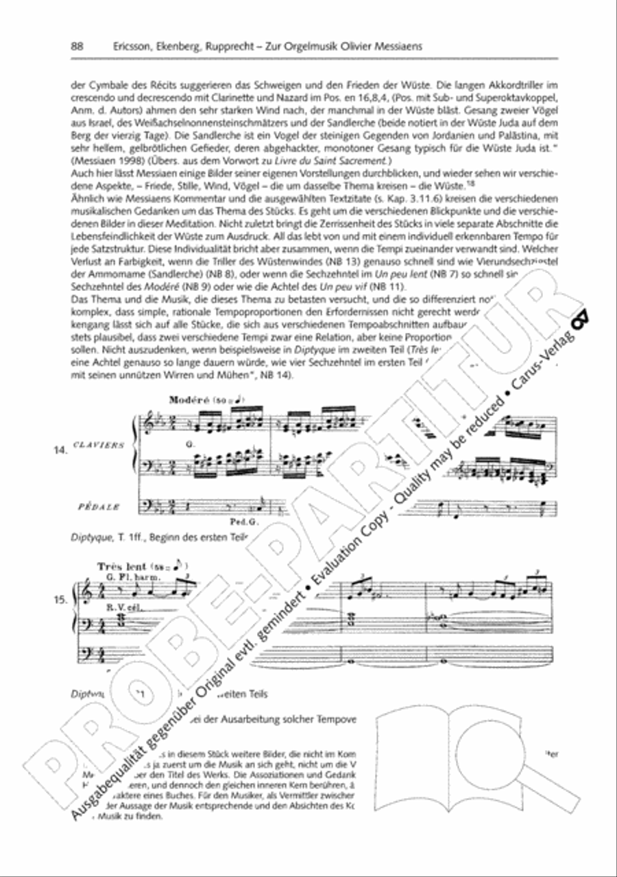 Orgelschule zur historischen Auffuhrungspraxis Organ Solo scores gallery preview page 89