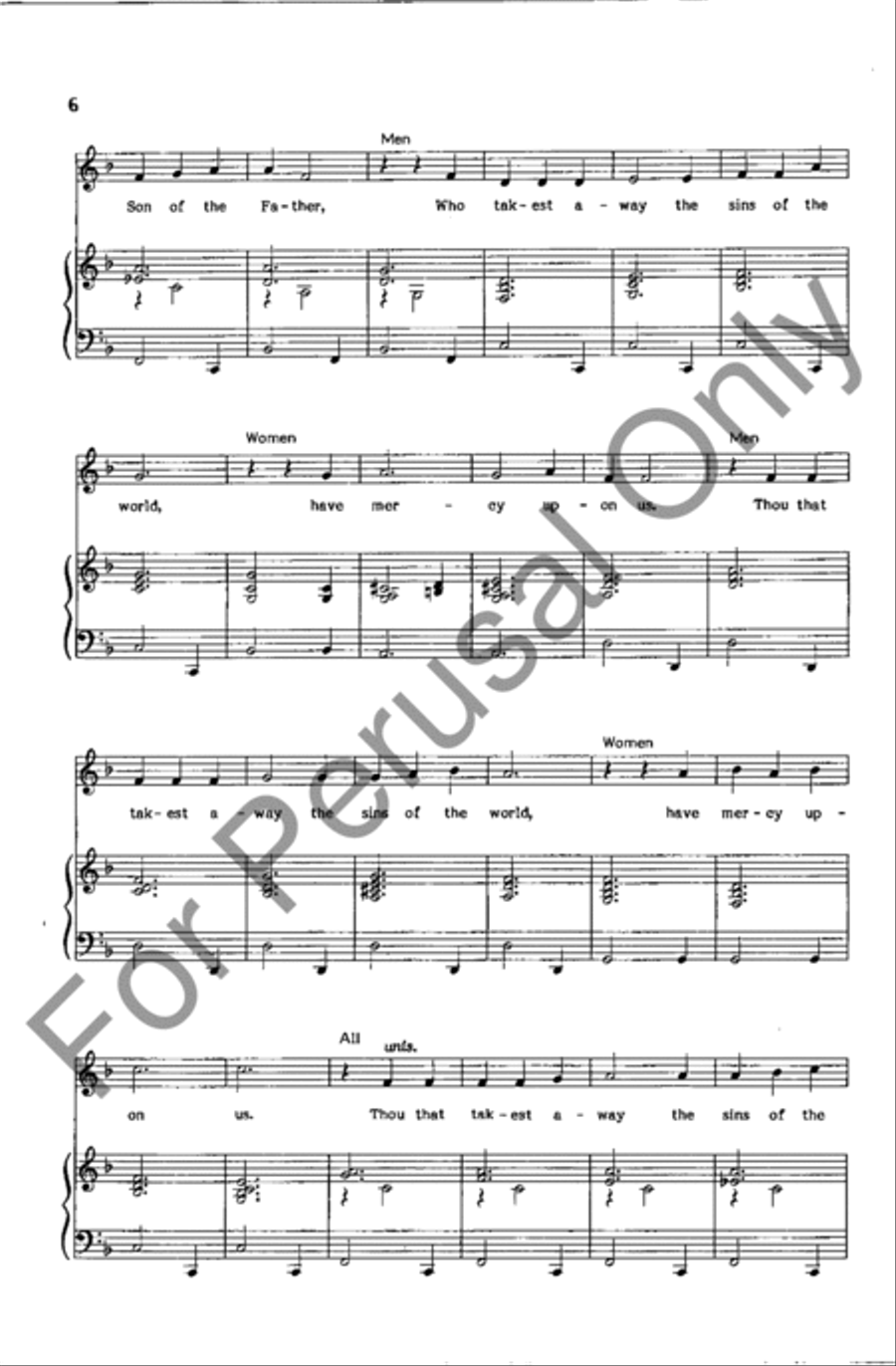 Mass 4-Part scores gallery preview page 5