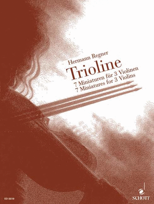 Trioline 7 Miniatures 3 Violins
