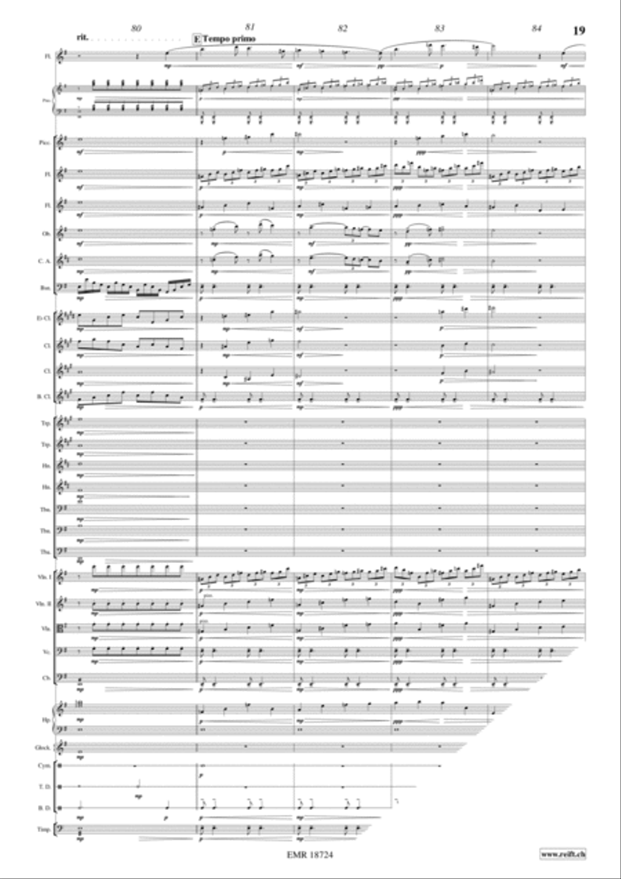 Elegy Orchestra scores gallery preview page 19