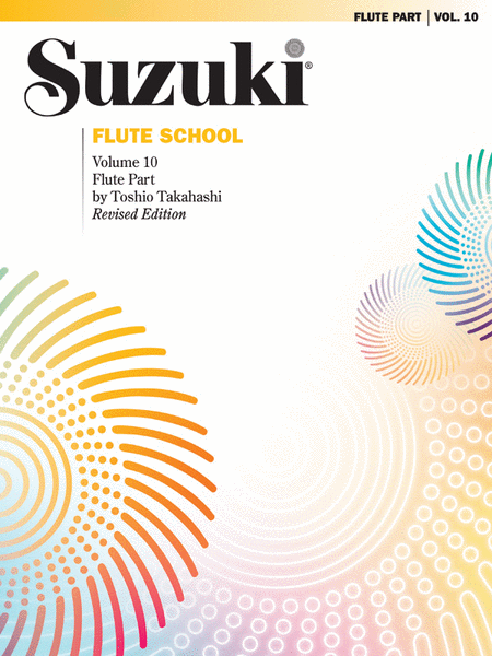 Suzuki Flute School Volume 10 Flute Part - Revised Edition