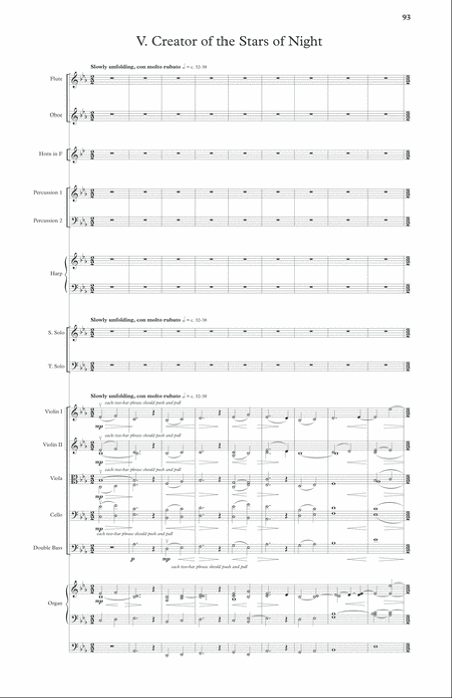 LUX Full Score (Small Orchestra Version) Chamber Orchestra scores gallery preview page 14