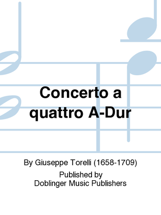 Concerto a quattro A-Dur