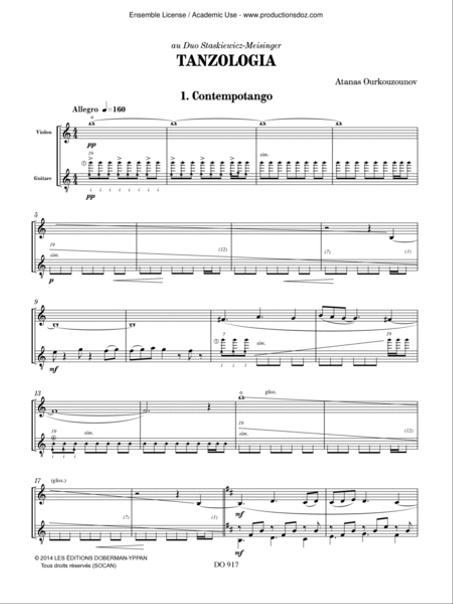 Tanzologia Tanzologia Violin scores gallery preview page 3