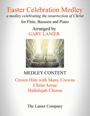 Book cover for EASTER CELEBRATION MEDLEY (for Flute, Bassoon and Piano with Instrumental Parts)