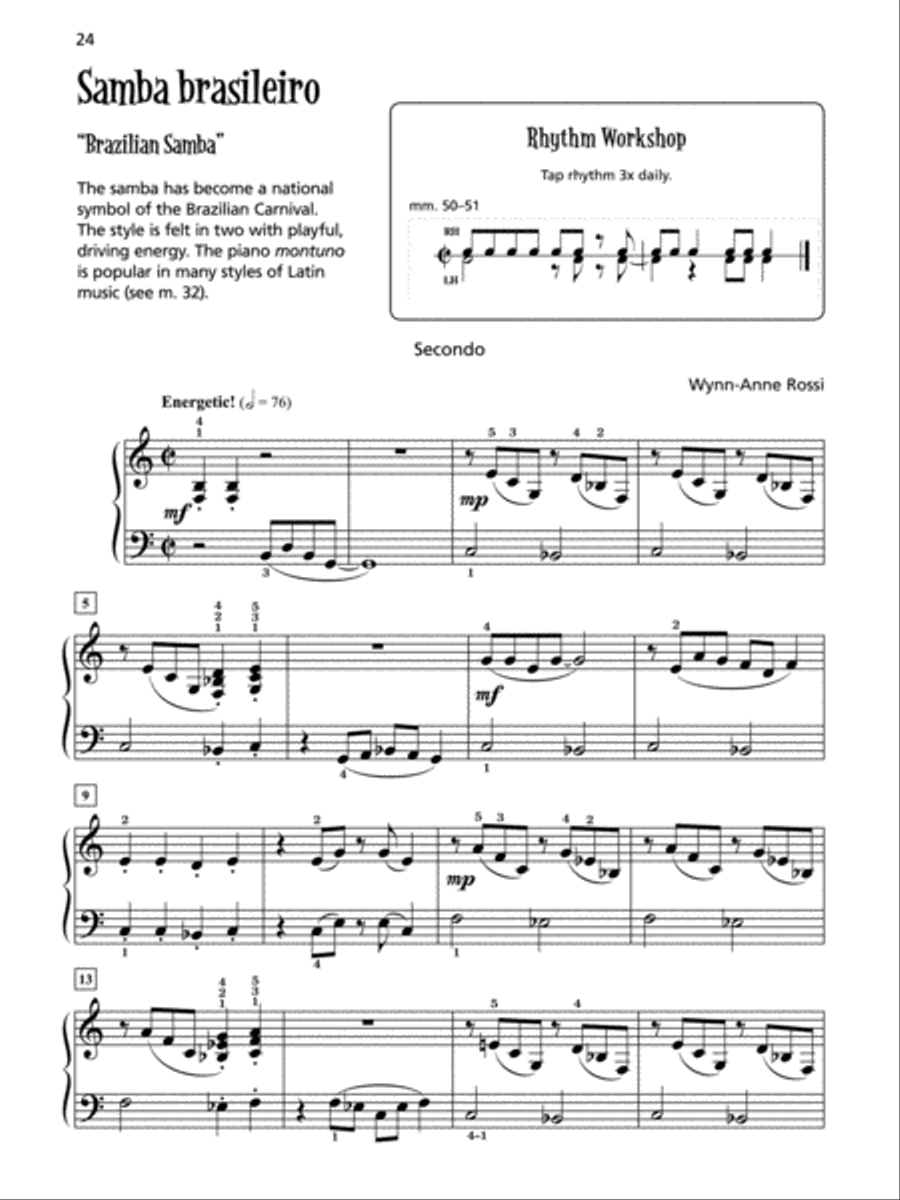 MAosica Latina para Dos, Book 4 Small Ensemble scores gallery preview page 9
