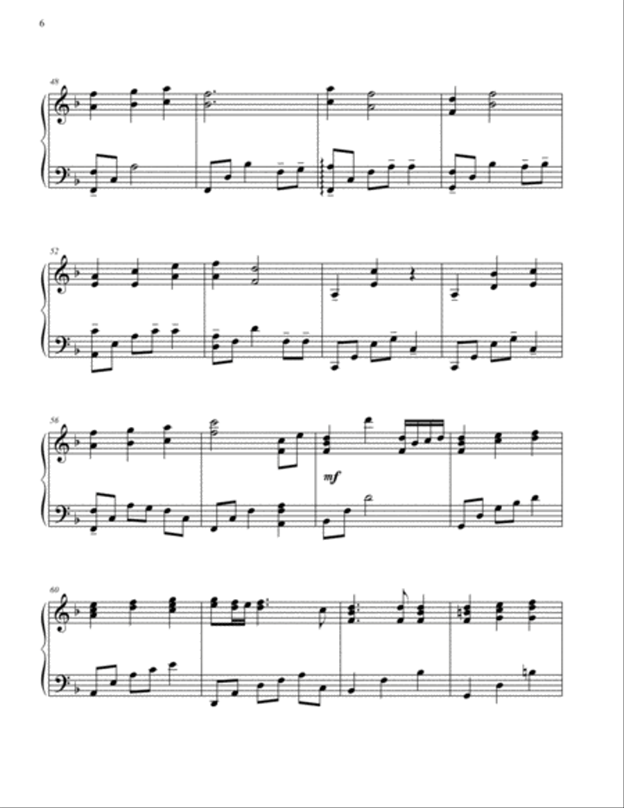 Surrender - 7-Hymn late intermediate/early advanced Piano Solo Collection Piano Solo scores gallery preview page 6