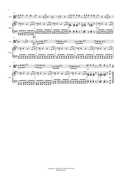 Burnie's Blues for Viola and Piano image number null