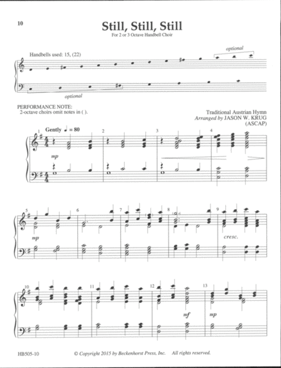 A Simple Christmas - 2-3 Octaves 3-Octaves scores gallery preview page 6
