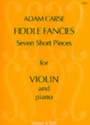 Book cover for Fiddle Fancies: Violin part and Piano part