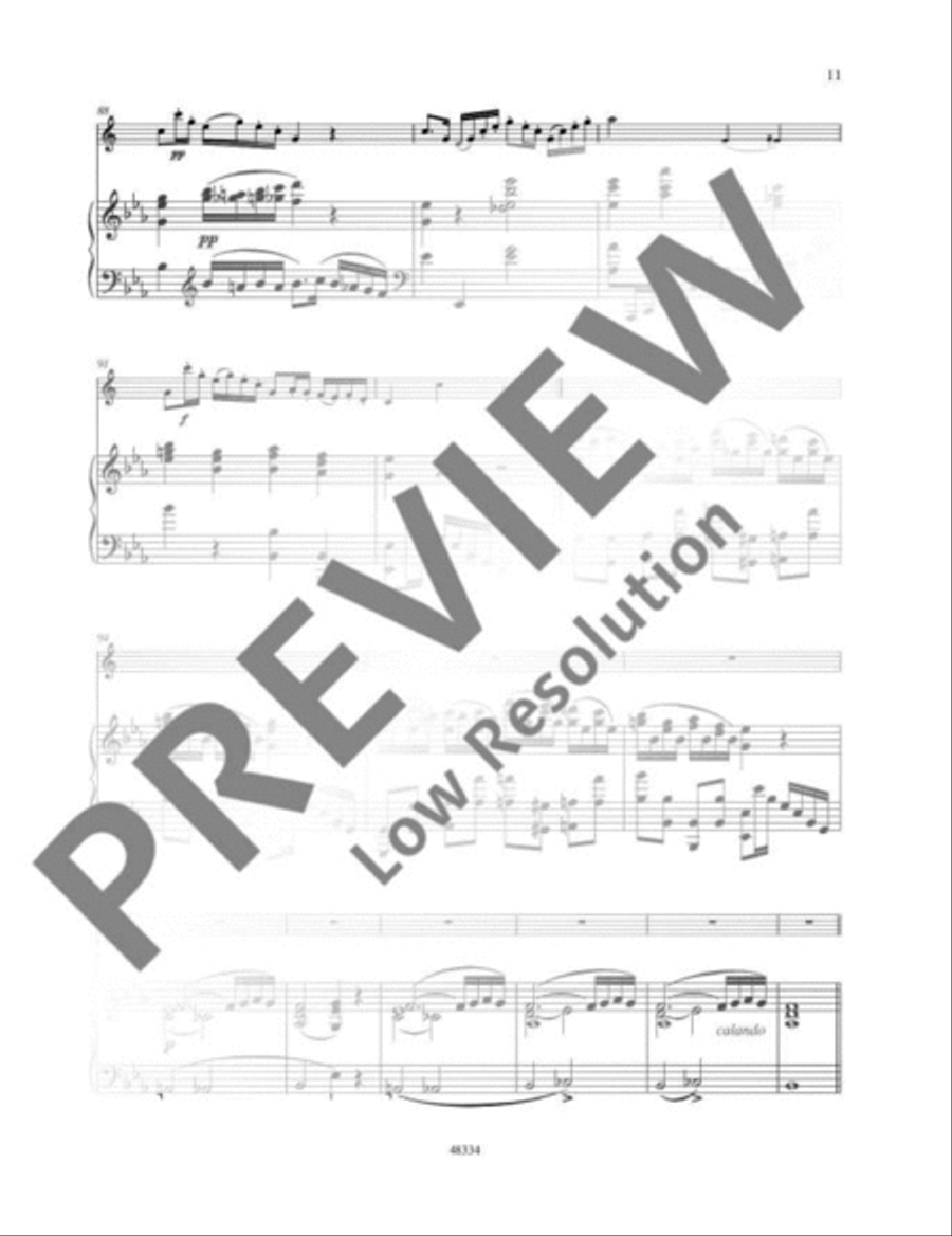 Introduction, Theme and Variations Horn scores gallery preview page 12