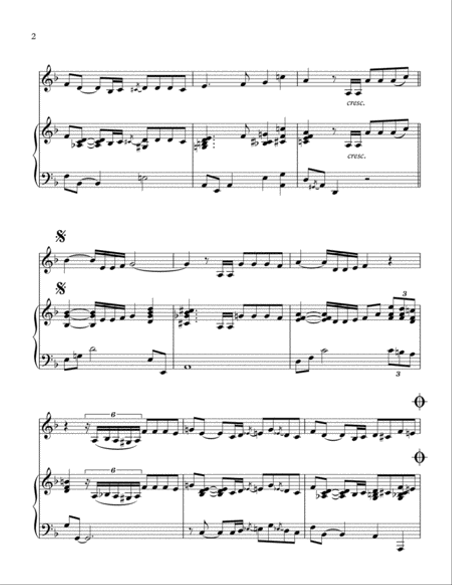 Historia De Un Amor Clarinet Solo scores gallery preview page 3