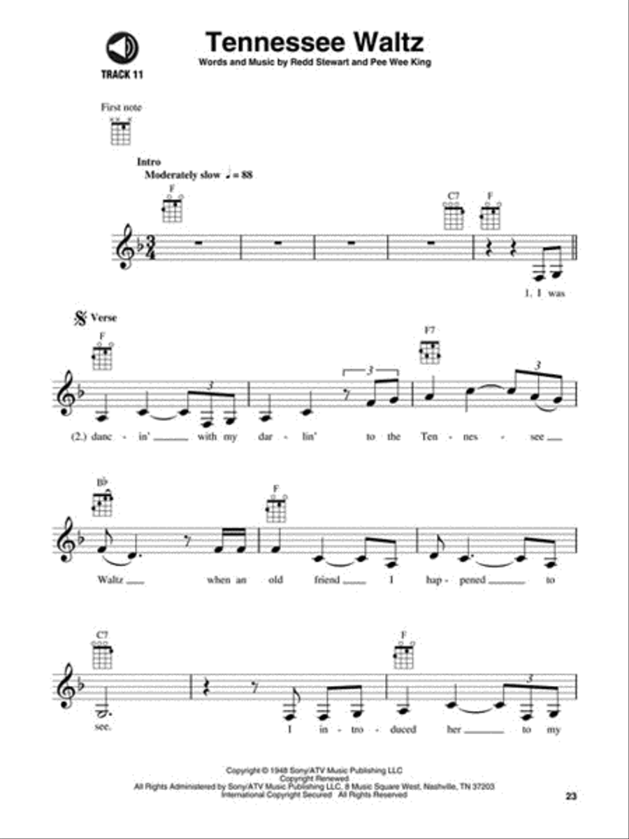 Country Classics Country Classics Ukulele scores gallery preview page 5