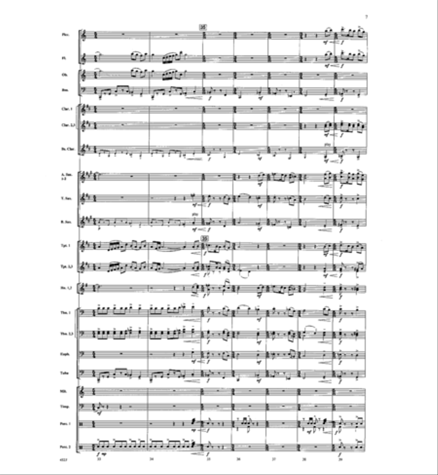 Skyscapes Skyscapes Concert Band scores gallery preview page 7