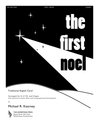 Book cover for The First Noel (SATB + Organ)