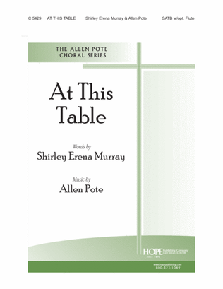 Book cover for At This Table