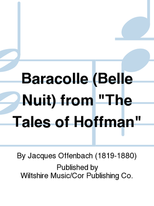 Book cover for Baracolle (Belle Nuit) from "The Tales of Hoffman"