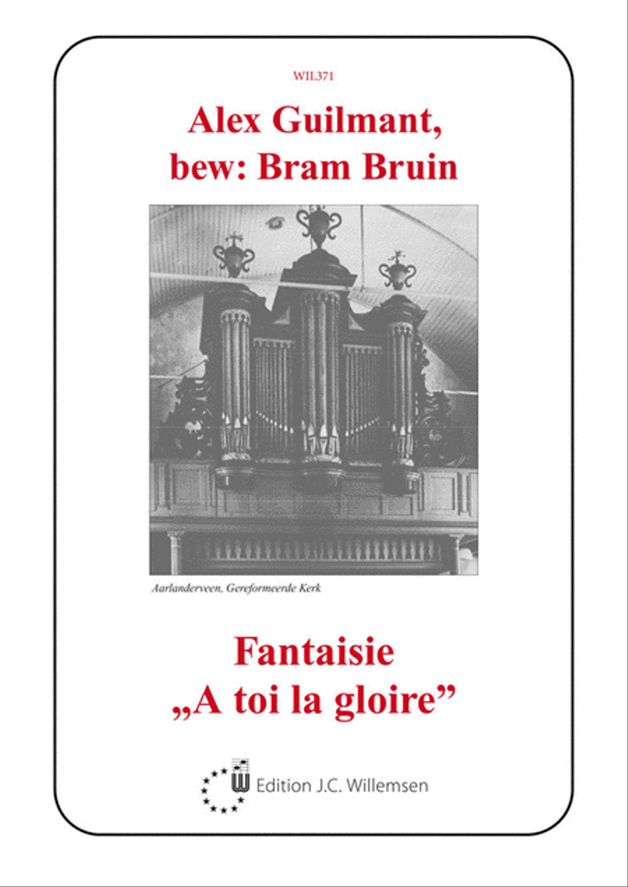 Fantasie A Toi La Gloire Fantasie A Toi La Gloire Organ scores gallery preview page 1