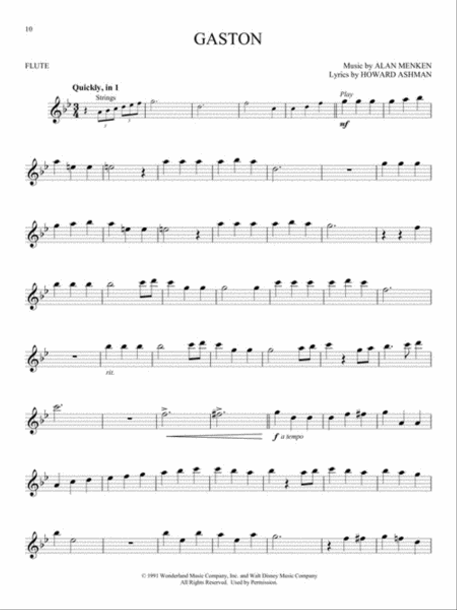 <br>Sheet music extract