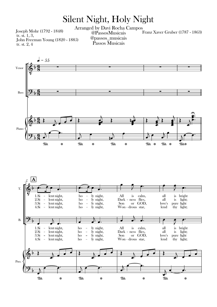 Book cover for Silent Night, Holy Night