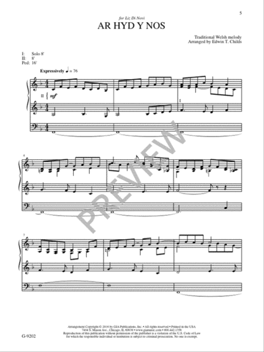 Gathered to Worship - Volume 1 Hymn Anthems scores gallery preview page 6