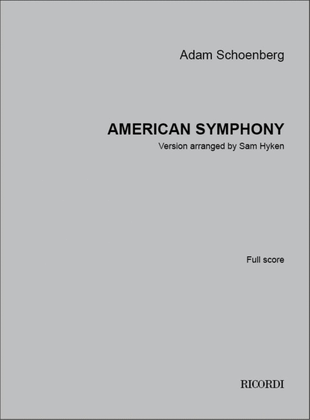 Book cover for American Symphony