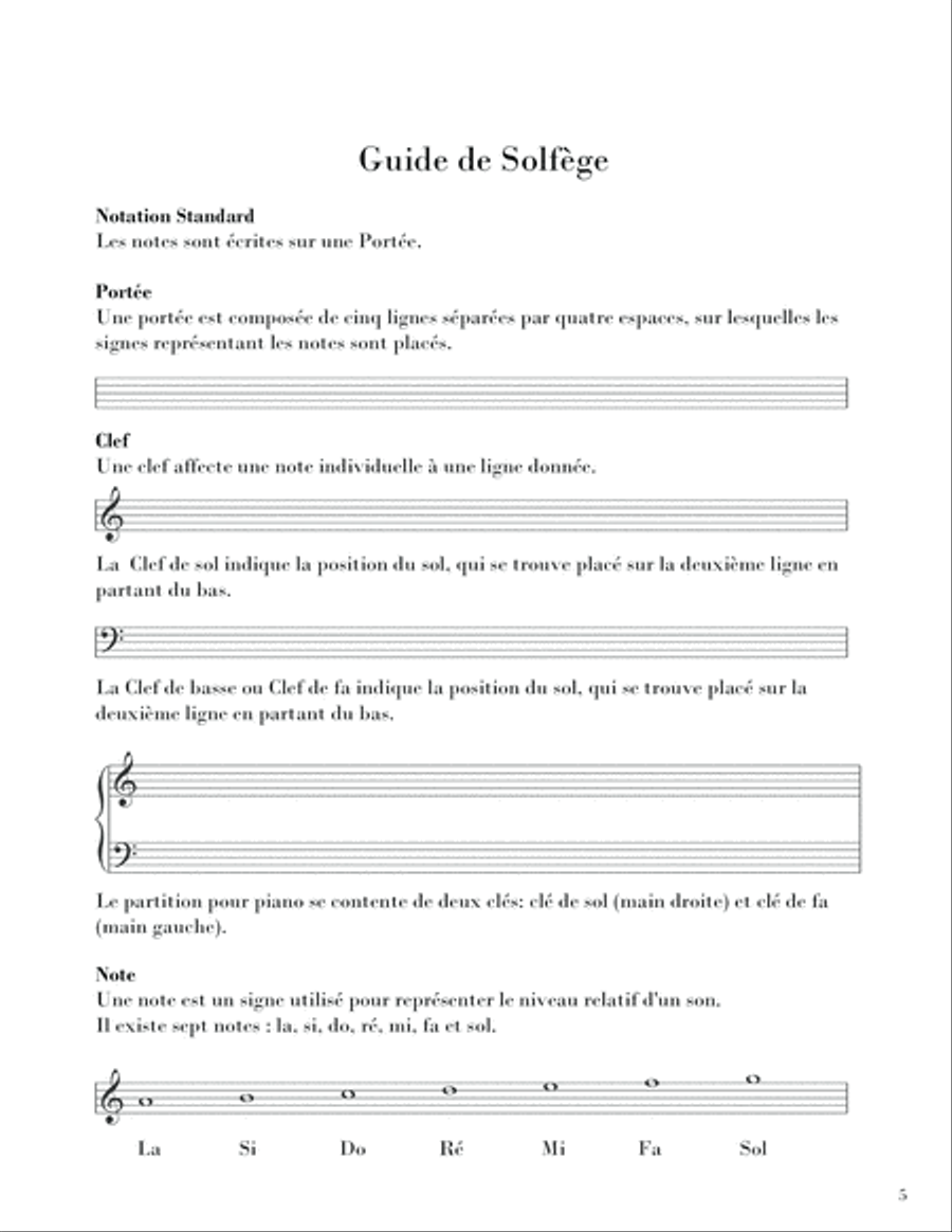 Le Piano Classique Easy Piano scores gallery preview page 5