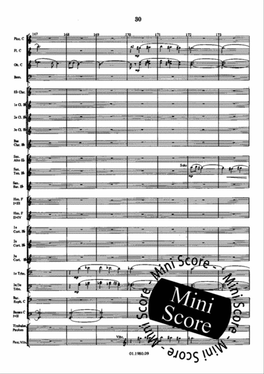 Dynamic Ouverture Dynamic Ouverture Concert Band scores gallery preview page 34