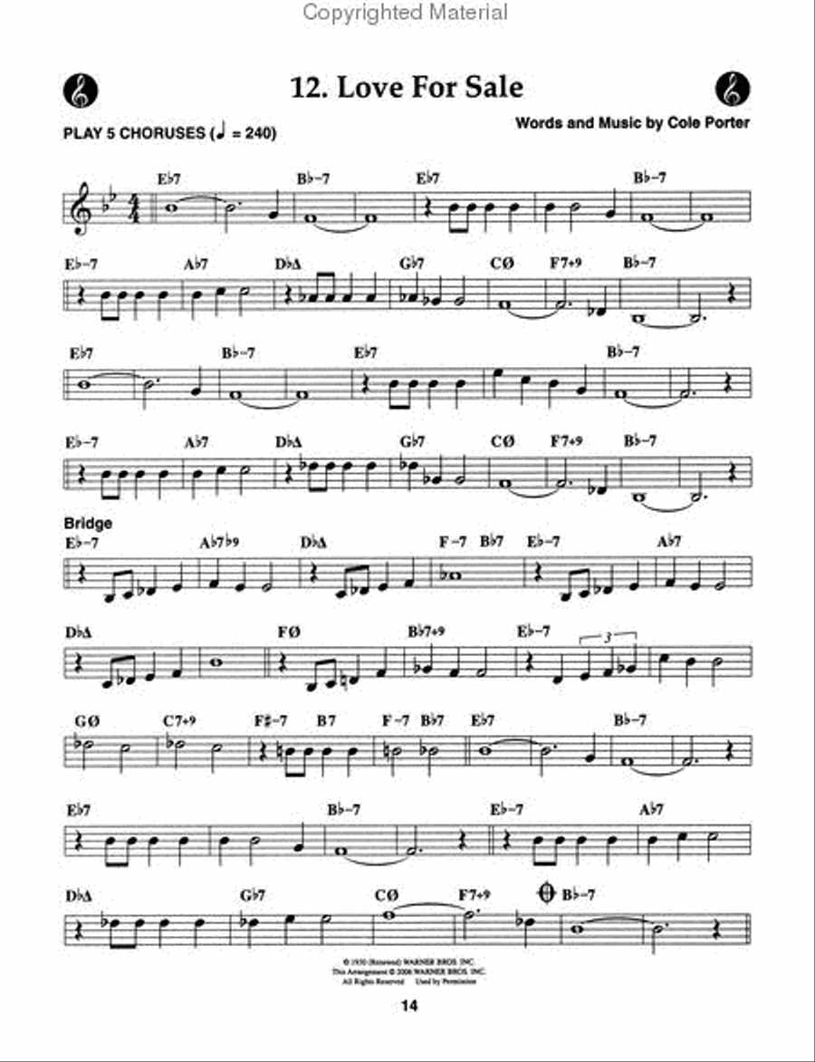 Volume 118 - Joey Defrancesco - Groovin' Jazz Voice scores gallery preview page 4