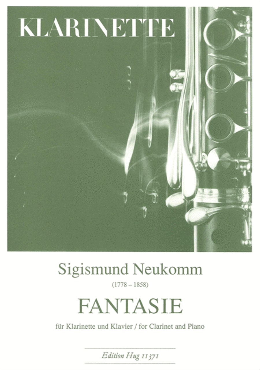 Fantasie Clarinet scores gallery preview page 1