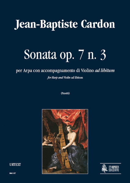 Sonata Op. 7 No. 3 for Harp and Violin accompaniment ad libitum
