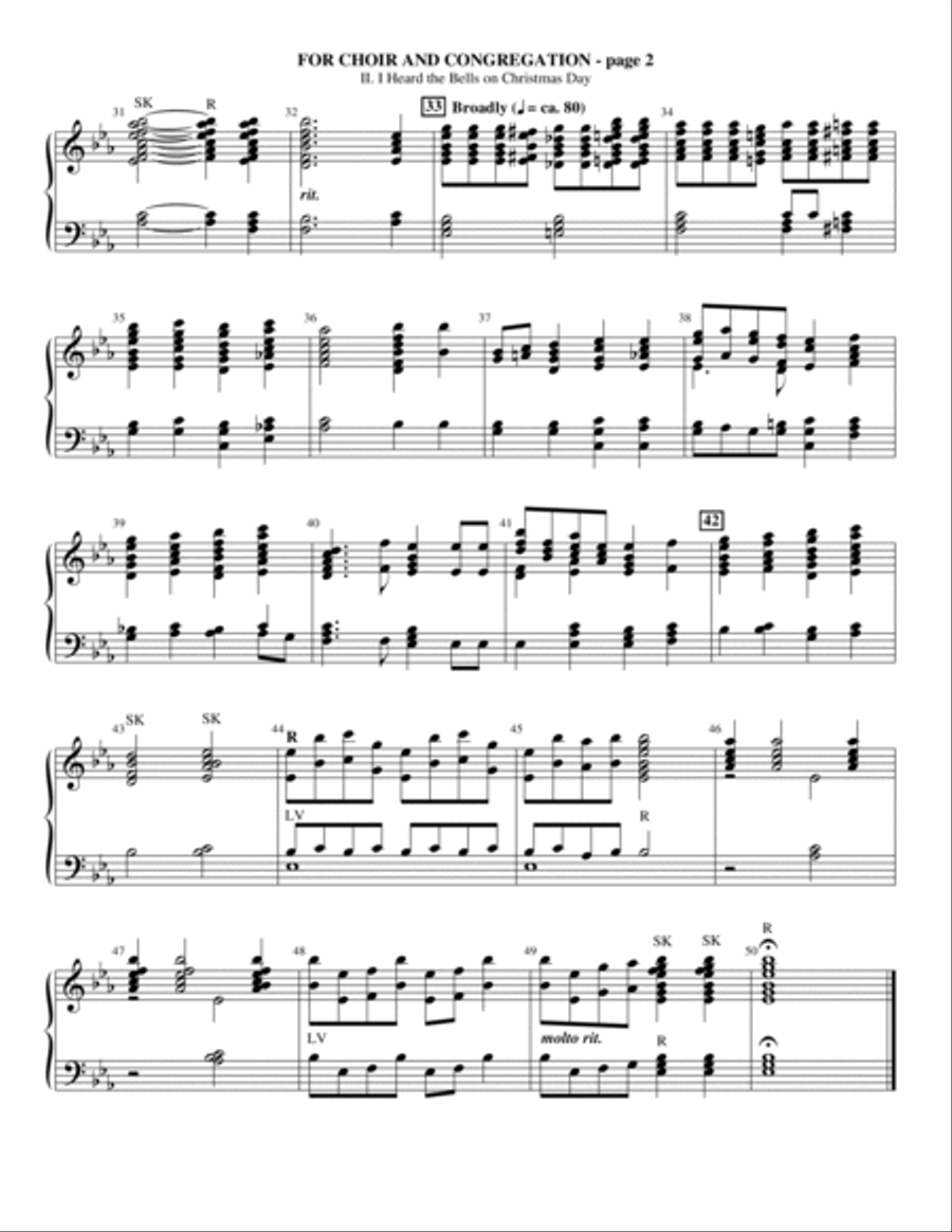 For Choir And Congregation, Volume 3 Choir scores gallery preview page 5