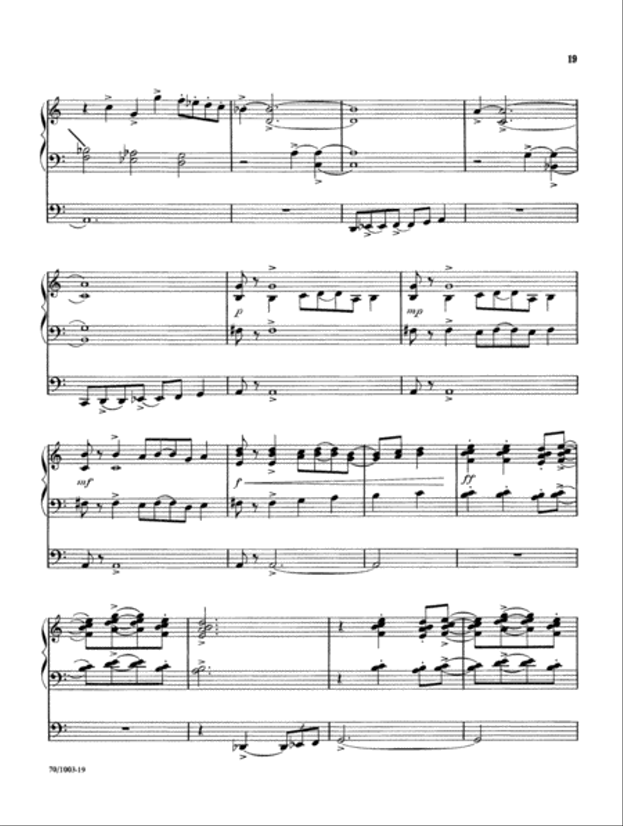 Psalms for Organ Organ Solo scores gallery preview page 12