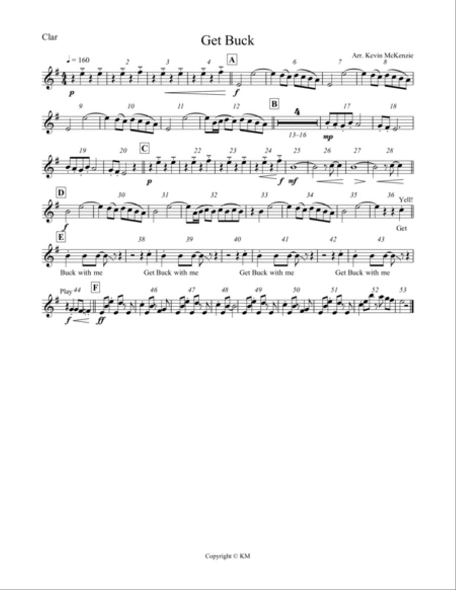 Get Buck Marching Band scores gallery preview page 5