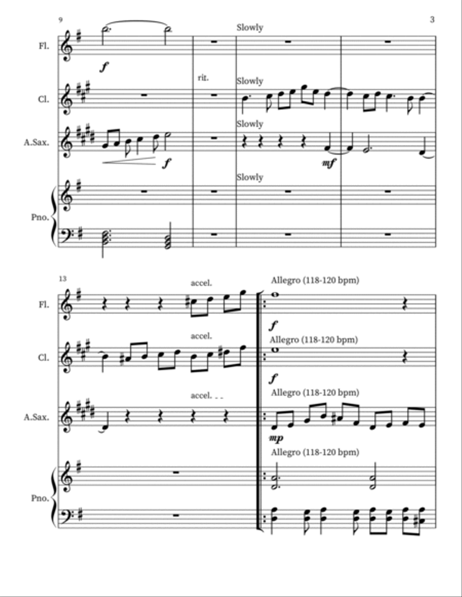 No Cheese Needed No Cheese Needed Small Ensemble scores gallery preview page 3