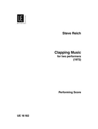 Clapping Music For 2 Players Performance Score
