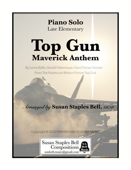 Top Gun: Maverick (Music from the Motion Picture Soundtrack) - Sheet Music  Authority