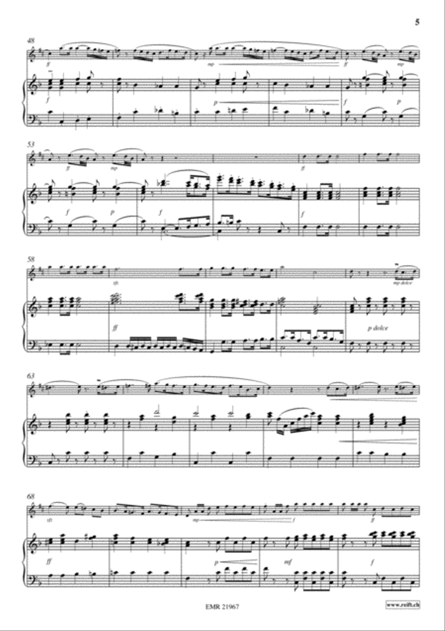 Grande Marche Alto Saxophone scores gallery preview page 5