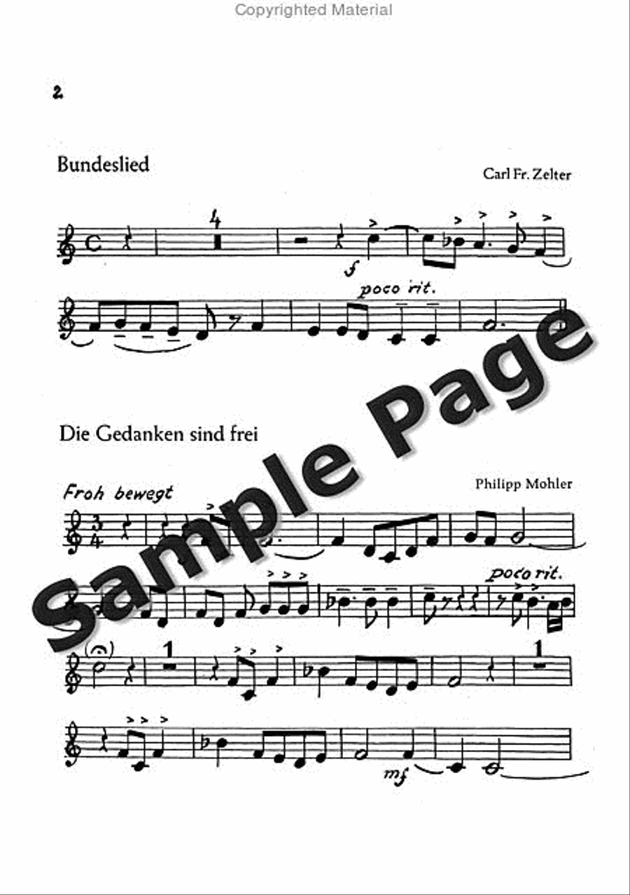 Mohler Ph Festliche Liedkantate Op37(dsb TTBB scores gallery preview page 15