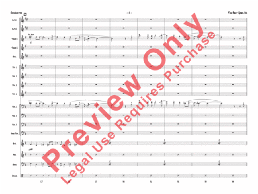 The Beat Goes On Jazz Ensemble scores gallery preview page 7