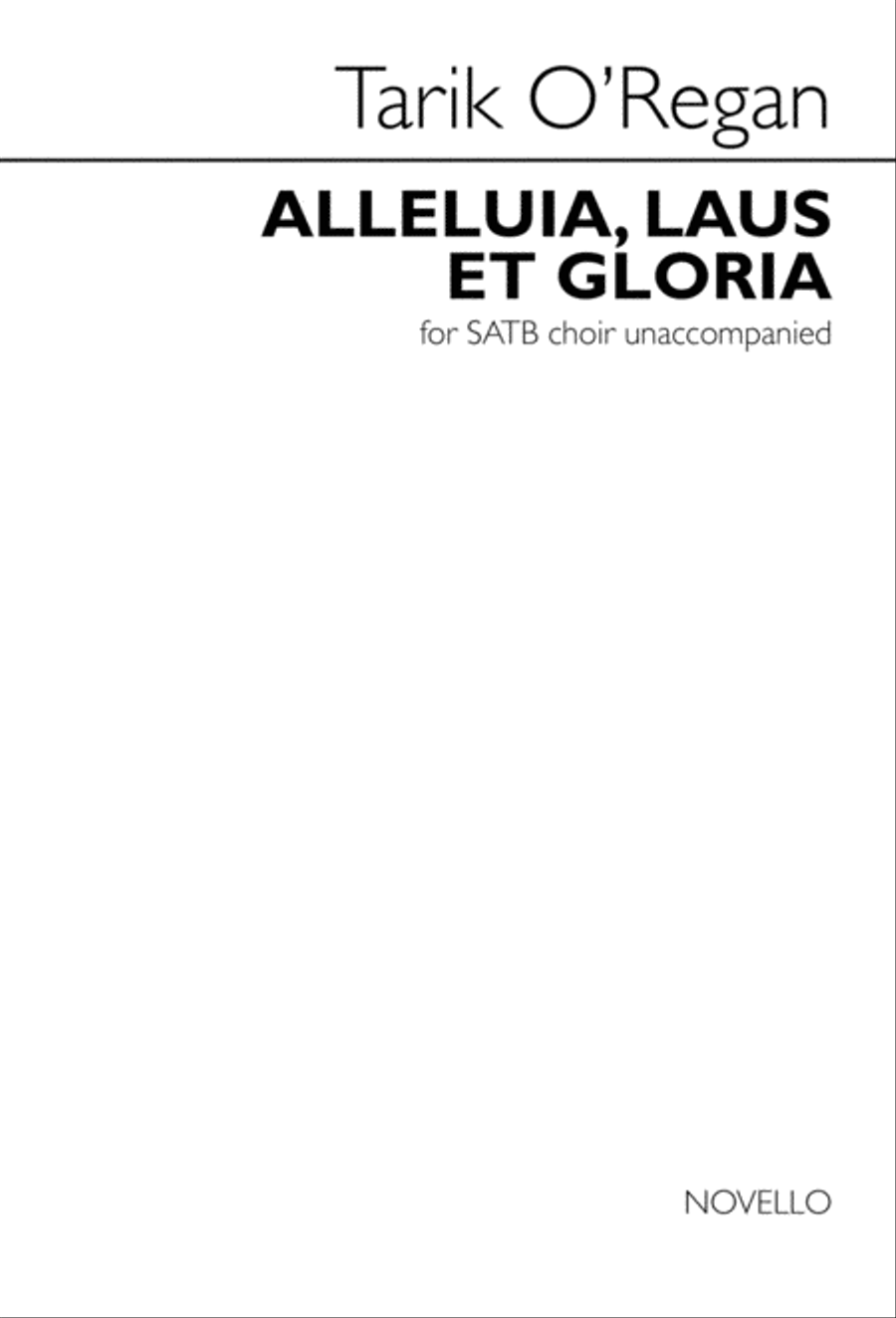 Alleluia, Laus Et Gloria 4-Part scores gallery preview page 1