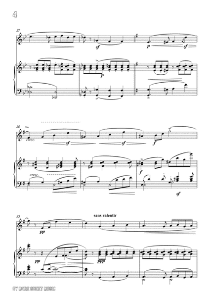 Chabrier-Pastorale des cochons roses,for Flute and Piano image number null