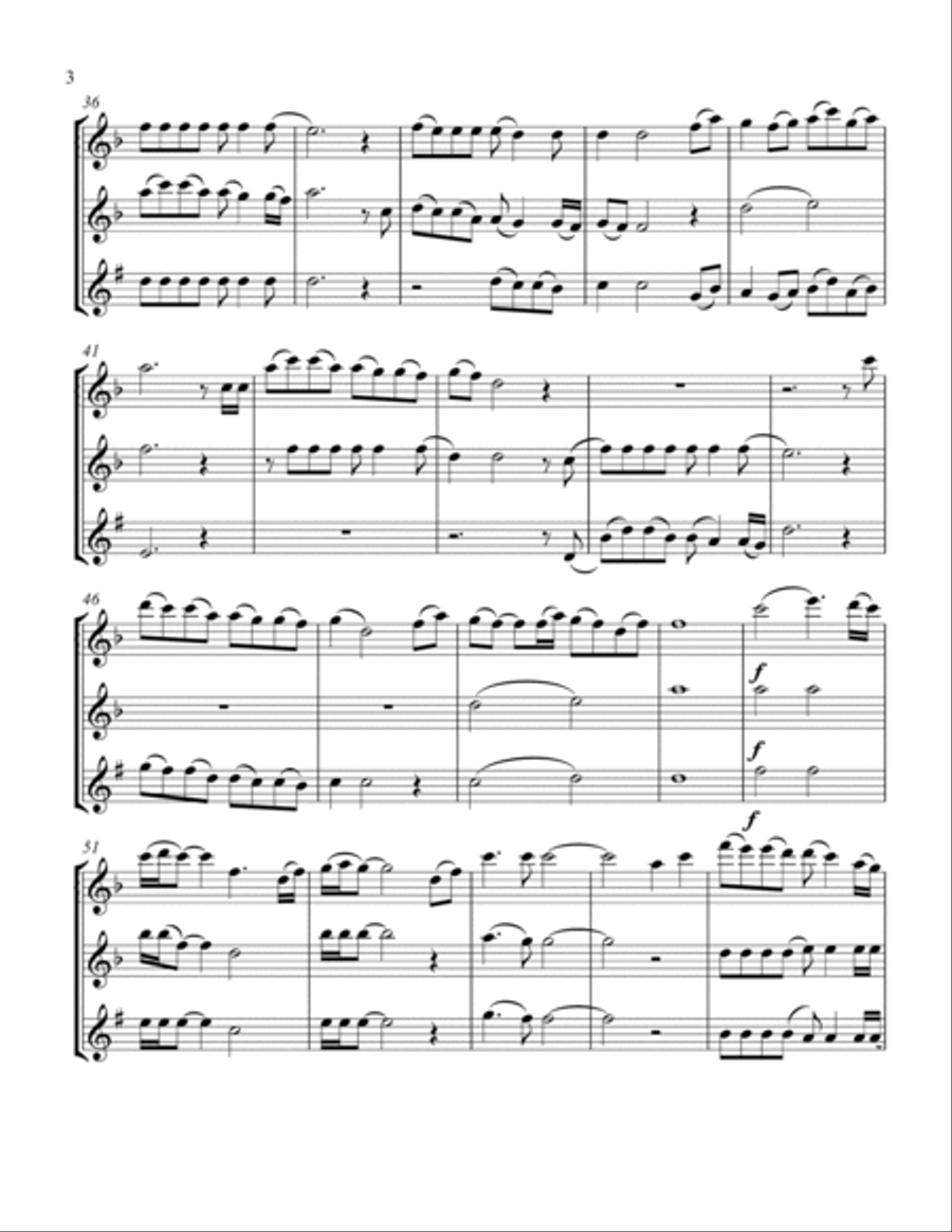 Colors Of The Wind Woodwind Trio scores gallery preview page 4