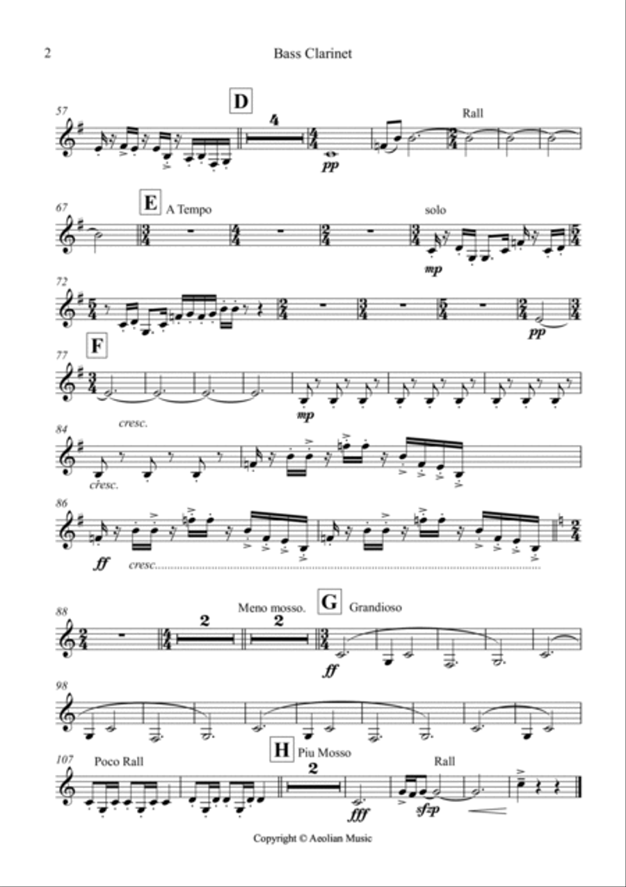 Fanfare Parade And Celebration Concert Band scores gallery preview page 6