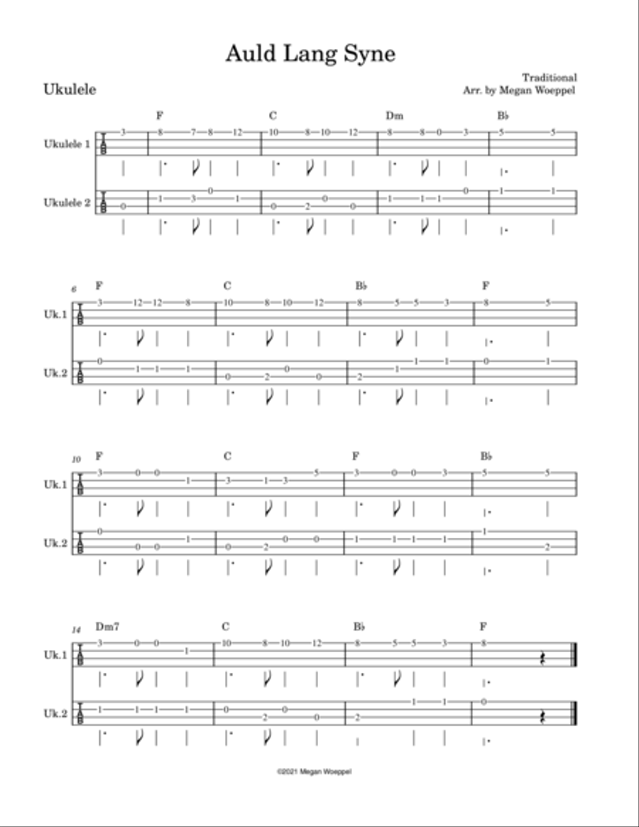 Easy Holiday Duets - Ukulele Ukulele scores gallery preview page 3
