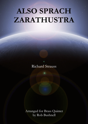 Book cover for Also sprach Zarathustra (Richard Strauss) - Brass Quintet (with optional Percussion)