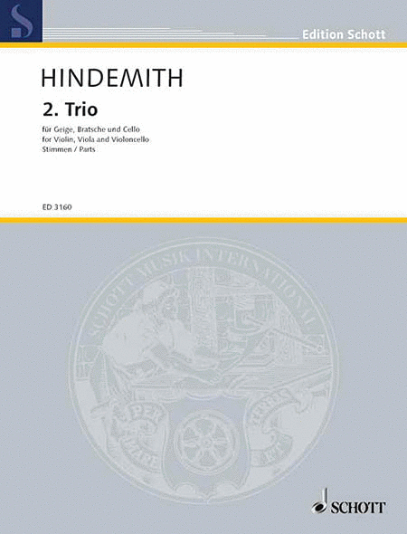 Paul Hindemith: String Trio No. 2 (1933)