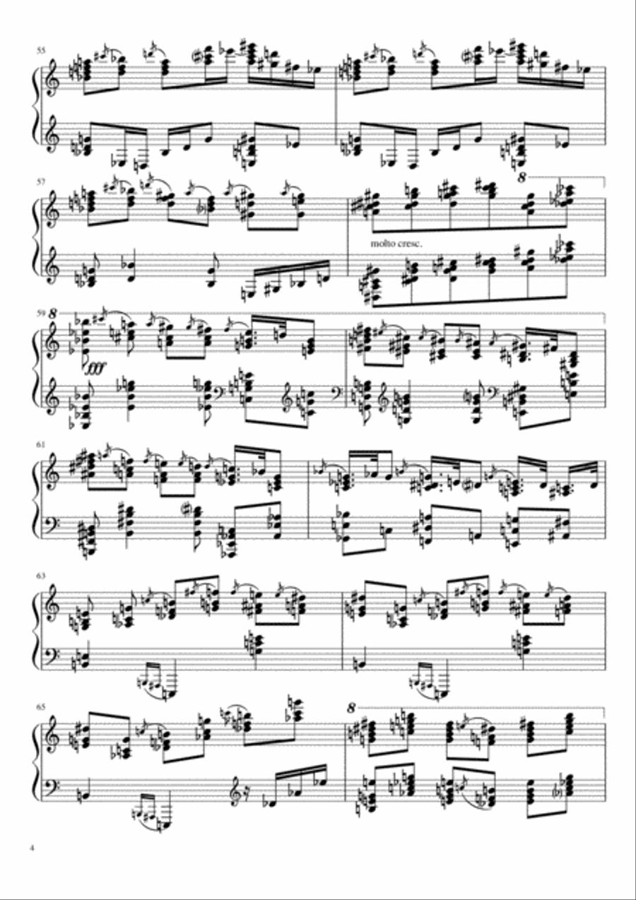 №2 - Sunflowers №2 - Sunflowers Piano Solo scores gallery preview page 4