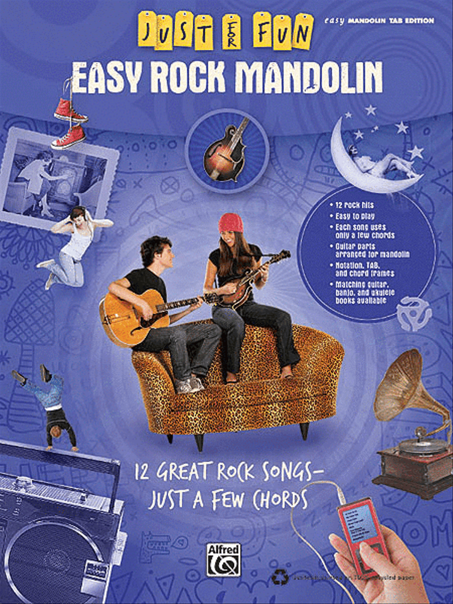 Easy Rock Mandolin Mandolin scores gallery preview page 1